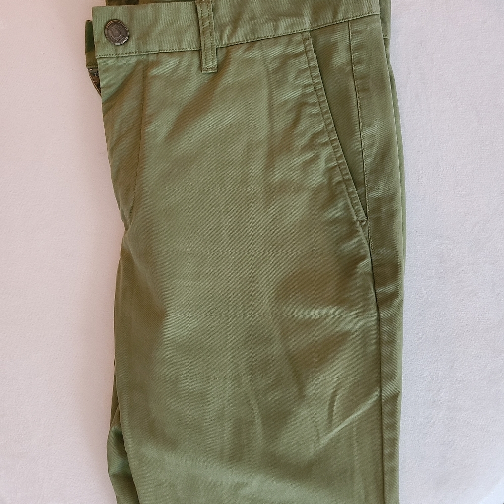 Olive Bonobos' Tailored Fit Chinos 33/30